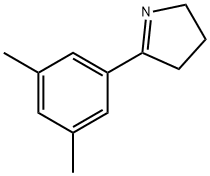 5-(3,5-dimethylphenyl)-3,4-dihydro-2H-pyrrole Struktur