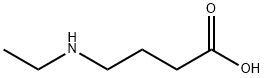 Butanoic acid, 4-(ethylamino)- Struktur