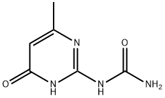 (6-methyl-4-oxo-1H-pyrimidin-2-yl)urea Struktur