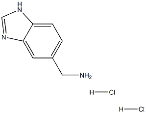 (1H-benzimidazol-5-ylmethyl)amine dihydrochloride Struktur