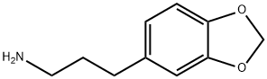 3-(2H-1,3-benzodioxol-5-yl)propan-1-amine Struktur