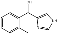 alpha-(2,6-Dimethylphenyl)-1H-imidazole-4-methanol Struktur