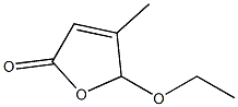 2(5H)-Furanone, 5-ethoxy-4-methyl- Struktur