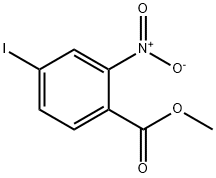 Methyl 4-iodo-2-nitrobenzoate Struktur