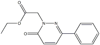 ethyl 2-(6-oxo-3-phenylpyridazin-1-yl)acetate Struktur