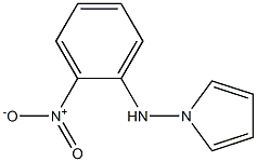 1H-Pyrrol-1-amine, N-(2-nitrophenyl)- Struktur