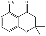 5-amino-2,2-dimethyl-3H-chromen-4-one Struktur