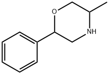 5-methyl-2-phenylmorpholine Struktur