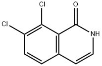 7,8-dichloro-1,2-dihydroisoquinolin-1-one Struktur