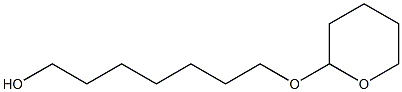 1-Heptanol, 7-[(tetrahydro-2H-pyran-2-yl)oxy]- Struktur