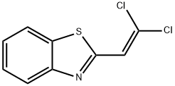 2-(2,2-dichlorovinyl)benzo[d]thiazole Struktur