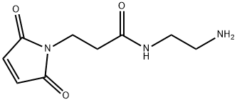 N-(2-aminoethyl)-3-(2,5-dioxo-2H-pyrrol-1(5H)-yl)propanamide HCl Struktur