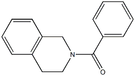 Isoquinoline, 2-benzoyl-1,2,3,4-tetrahydro- Struktur