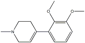 Pyridine, 4-(2,3-dimethoxyphenyl)-1,2,3,6-tetrahydro-1-methyl-