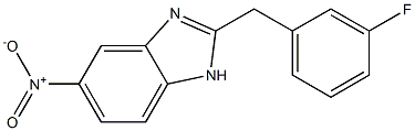 1H-Benzimidazole, 2-[(3-fluorophenyl)methyl]-5-nitro-