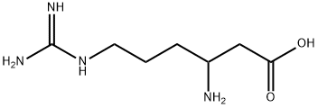 DL-beta-homoarginine Struktur