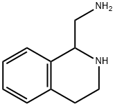 1,2,3,4-tetrahydroisoquinolin-1-ylmethanamine Struktur