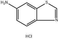 1,3-benzothiazol-6-amine hydrochloride Struktur