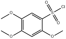 2,4,5-trimethoxybenzene-1-sulfonyl chloride Struktur