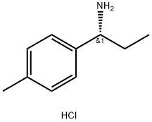 (R)-1-P-TOLYLPROPAN-1-AMINE HCL Struktur