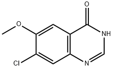 7-Chloro-6-methoxyquinazolin-4(3H)-one Struktur