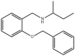 {[2-(benzyloxy)phenyl]methyl}(butan-2-yl)amine Struktur