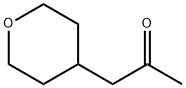 1-(tetrahydro-2H-pyran-4-yl)propan-2-one Struktur