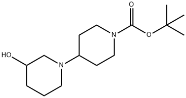 1-Boc-[1,4]bipiperidinyl-3-ol Struktur