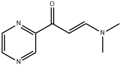 (2E)-3-(dimethylamino)-1-(2-pyrazinyl)-2-Propen-1-one Struktur