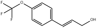 3-(4-Trifluoromethoxy-phenyl)-prop-2-en-1-ol Struktur