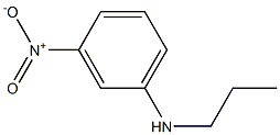 3-nitro-N-propylaniline Struktur