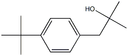 1-(4-tert-butylphenyl)-2-methylpropan-2-ol Struktur