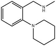 N-methyl-1-(2-(piperidin-1-yl)phenyl)methanamine Struktur