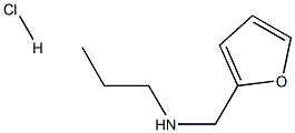 [(furan-2-yl)methyl](propyl)amine hydrochloride Struktur