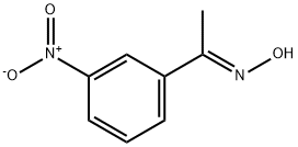 1-(3-nitrophenyl)ethanone oxime Struktur