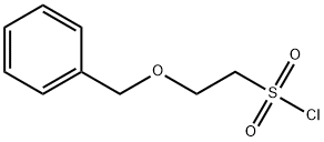 2-Benzyloxy-ethanesulfonyl chloride Struktur