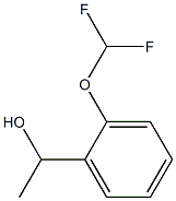 1-(2-(DIFLUOROMETHOXY)PHENYL)ETHAN-1-OL Struktur