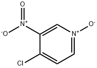 Pyridine,4-chloro-3-nitro-, 1-oxide Struktur