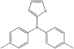 2-Thiophenamine, N,N-bis(4-methylphenyl)- Struktur