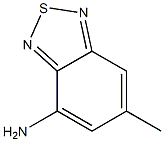 2,1,3-Benzothiadiazol-4-amine,6-methyl- Struktur