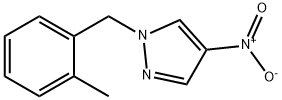 1-[(2-methylphenyl)methyl]-4-nitro-1H-pyrazole Struktur