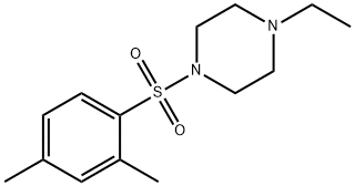 1-(2,4-dimethylphenyl)sulfonyl-4-ethylpiperazine Structure