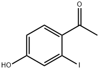 1-(4-Hydroxy-2-iodo-phenyl)-ethanone Struktur