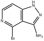 4-bromo-1H-pyrazolo[4,3-c]pyridin-3-amine Struktur