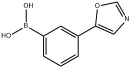 [3-(1,3-Oxazol-5-yl)phenyl]boronic acid Struktur