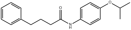 4-phenyl-N-(4-propan-2-yloxyphenyl)butanamide Struktur