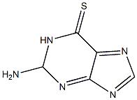 2-amino-1,2-dihydropurine-6-thione Struktur