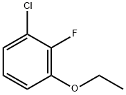 1-chloro-3-ethoxy-2-fluorobenzene Struktur