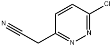 2-(6-CHLOROPYRIDAZIN-3-YL)ACETONITRILE Struktur