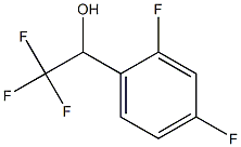 2,2,2-TRIFLUORO-1-(2,4-DIFLUORO-PHENYL)ETHANOL Struktur